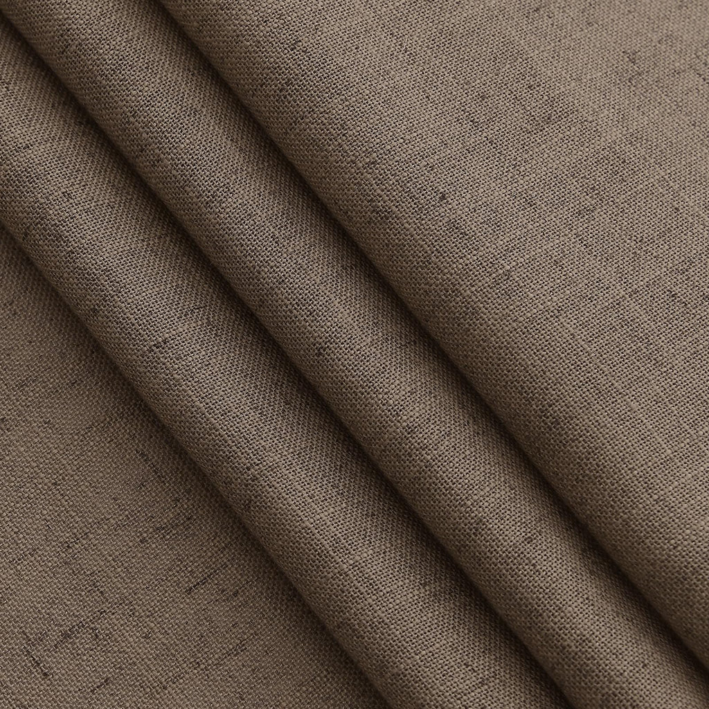 Light Brown Linen Curtains 120 Inch Extra Long for Living Room Back Tab Light Filtering Semi Sheer Drapes Modern Farmhouse Boho Decor Cotton Textured Curtain for Floor to Ceiling High Window 52x120