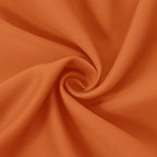 LEMOMO Orange Blackout Curtains 38 x 63 Inch Length/Set of 2 Curtain Panels/Thermal Insulated Room Darkening Blackout Curtains for Bedroom
