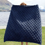 Bedsure GentleSoft Twin Blanket for Bed Navy - Super Soft Cozy Blankets for Kids Girls, Cute Fuzzy Fleece Throws for Bedroom Couch, 60x80 Inches