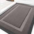 OLANLY Front Door Mat Outside 33x21, All-Season Heavy-Duty Rubber Doormat