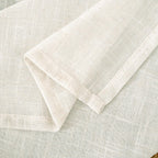 LAMIT 68 inch Length Linen Curtains for Living Room 2 Panels, 52 x 68 Inch