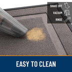 OLANLY Front Door Mat Outside 33x21, All-Season Heavy-Duty Rubber Doormat