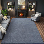 AROGAN 6x9 Area Rugs for Living Room Non Slip Dorm Bedroom Rug, Blue