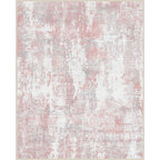 BEIMO Area Rugs 9x12 for Living Room, Pink Grey Washable Abstract Non Slip