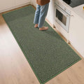 BEQHAUSE Kitchen Runner Rugs 32"x72", Kitchen Mats for Floor, Green