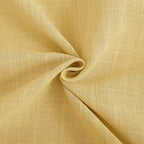Gold Curtains for Living Room Back Tab Modern Farmhouse Semi Sheer Curtains 84 inches Long 2 Panels Set Muted Neutral Window Curtain for Dining Room Bedroom 52x84