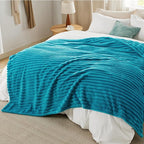 Bedsure GentleSoft Teal Full Blanket for Bed - Cozy Soft Blankets for Women, Cute Large Throws for Girls, 84x90 Inches