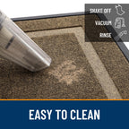 OLANLY Front Door Mat Outside 47x30, All-Season Heavy-Duty Rubber Doormat