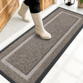 OLANLY Front Door Mat Outside 47x17, All-Season Heavy-Duty Rubber Doormat