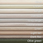 Long Curtains 108 inch Long 2 Panels,Total Blackout Curtain Wide Elegant Sunroom Completely Shaded Drapes for Sliding Door Back Tab Pleated Heading Tape with Hooks, Oatmeal Beige 52x108