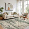 BEIMO Area Rugs 10x12 for Living Room, Green Taupe Washable Abstract Rug