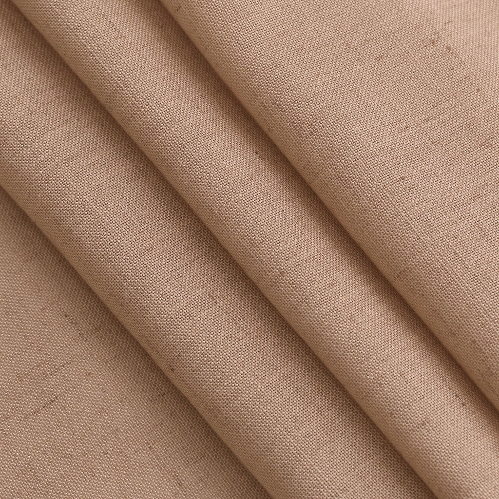 Nanspring Peach Linen Curtains 84 inches Long for Living Room Back Tab Luxury Light Filtering Privacy Sheer Curtain Modern Farmhouse Decor Boho Cotton Textured Gauze Drapes for Bedroom 2 Panels