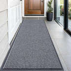 OLANLY Front Door Mat 59x23, Waterproof Heavy-Duty Indoor Outdoor Doormat