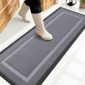 OLANLY Front Door Mat Outside 47x17, All-Season Heavy-Duty Rubber Doormat