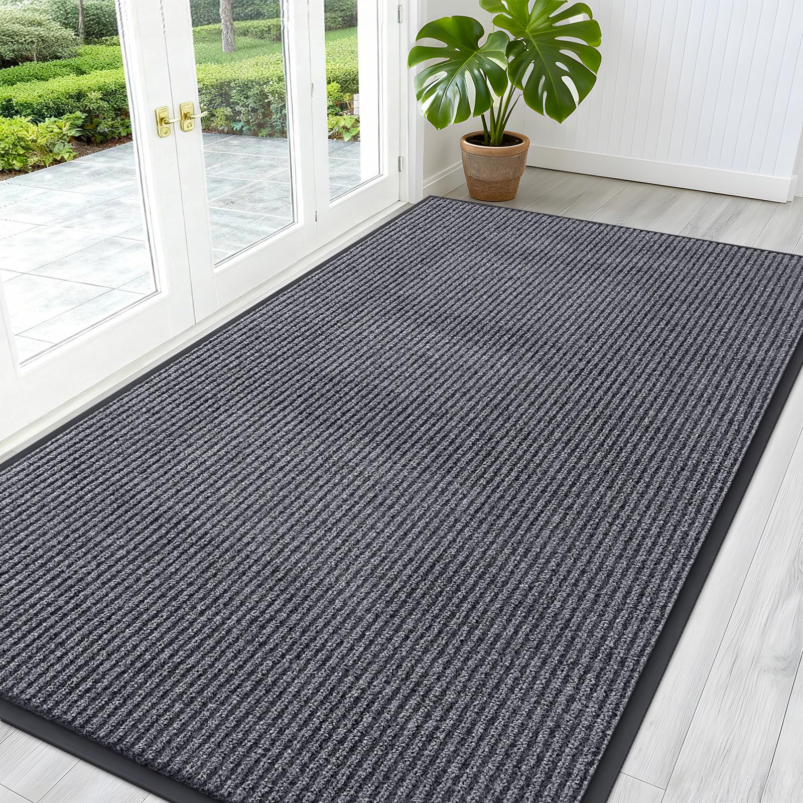 OLANLY Front Door Mat 59x30, Waterproof Heavy-Duty Indoor Outdoor Doormat