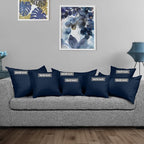 Utopia Bedding 16x16 Pillow Inserts, Set of 2, Navy – Indoor Decorative Throw Pillows for Bed, Sofa & Couch – Soft, Supportive & Fluffy Cushion Inserts