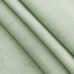 Mist Sage Linen Curtains 63 Inches Long 2 Panel Sets for Living Room Bedroom Rod Pocket Back Tab Light Filtering Drape for Kitchen Window Short Protect Privacy Curtain Modern Farmhouse Decor 52x63
