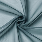 Aiyufeng Dusty Blue Sheer Curtains 90 Inches Long 2 Panels Set, Light Filtering Soft Airy Voile Rod Pocket Dusty Blue Sheer Window Drapes for Bedroom Living Room, Each 42Wx90L Inches
