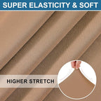 Smiry Couch Cushion Covers, Stretch Couch Covers for Sofa