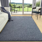 AROGAN 5x7 Area Rugs for Living Room Non Slip Dorm Bedroom Rug, Blue