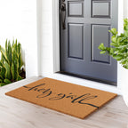 Barnyard Designs Natural Coco Coir Non-Slip Doormat (24x36, Y'all)