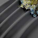 CUCRAF Light Grey Blackout Curtains 84 inch Length 2 Panels Set, Rod Pocket Room Darkening Drapes for Bedroom Living Room, Insulated Thermal Light Blocking Window Curtain (W52 x L84 Inch)