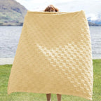 Bedsure GentleSoft Yellow Throw Blanket for Couch - Checkered Fleece Blankets Gifts for Kids Girls, Cute Soft Cozy Throw for Bedroom Home Decor Gifts, 50x60 Inches