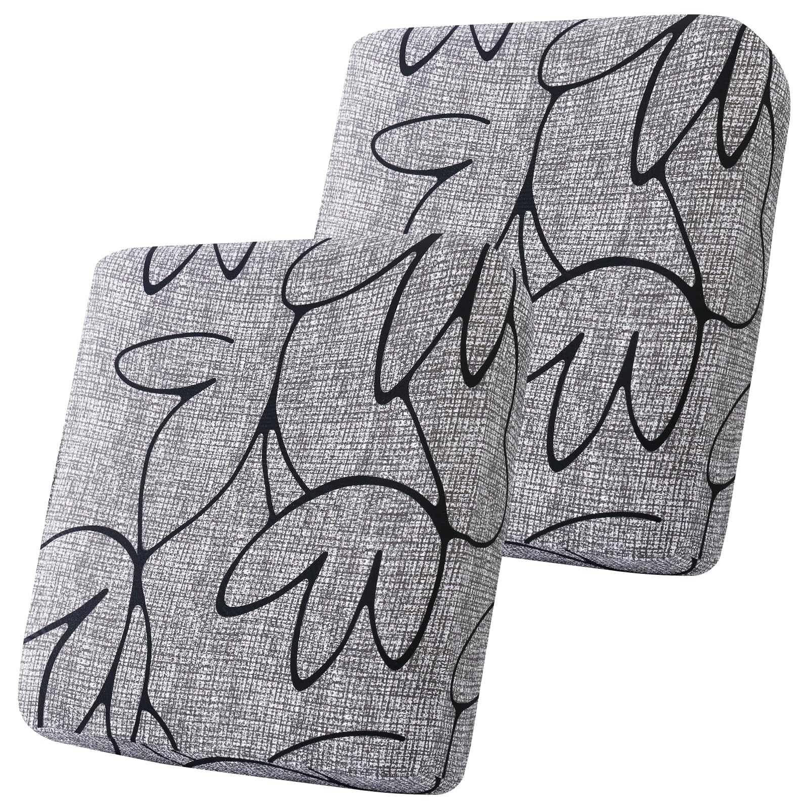 Smiry Printed Couch Cushion Covers, Stretch Couch Covers for Sofa