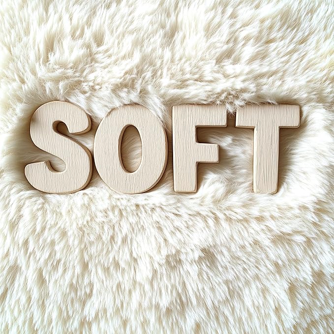 OLANLY 5x9 Machine Washable Large Area Rugs for Living Room, Bedroom, Soft Fluffy Shaggy Bedside Rug, Indoor Floor Carpet for Kids Girls and Boys, Dorms, Nursery, Home Decor Aesthetic, Ivory
