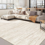 Nakagishi Boho 8x10 Area Rug Living Room Rugs Machine Washable Beige