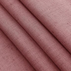 Canyon Rose Linen Curtains 84 Inch Length 2 Panels Set for Living Room Rod Pocket Back Tab Light Filtering Window Drapes for Bedroom Dining Room Protect Privacy Country Farmhouse Decor 52x84