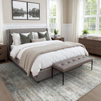 BEIMO 8x10 Area Rugs for Bedroom, Grey Brown Washable Abstract Rug