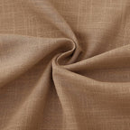 Brown Curtains for Living Room Back Tab Modern Farmhouse Semi Sheer Curtains 90 inches Long 2 Panels Set Muted Neutral Window Curtain for Dining Room Bedroom 52x90