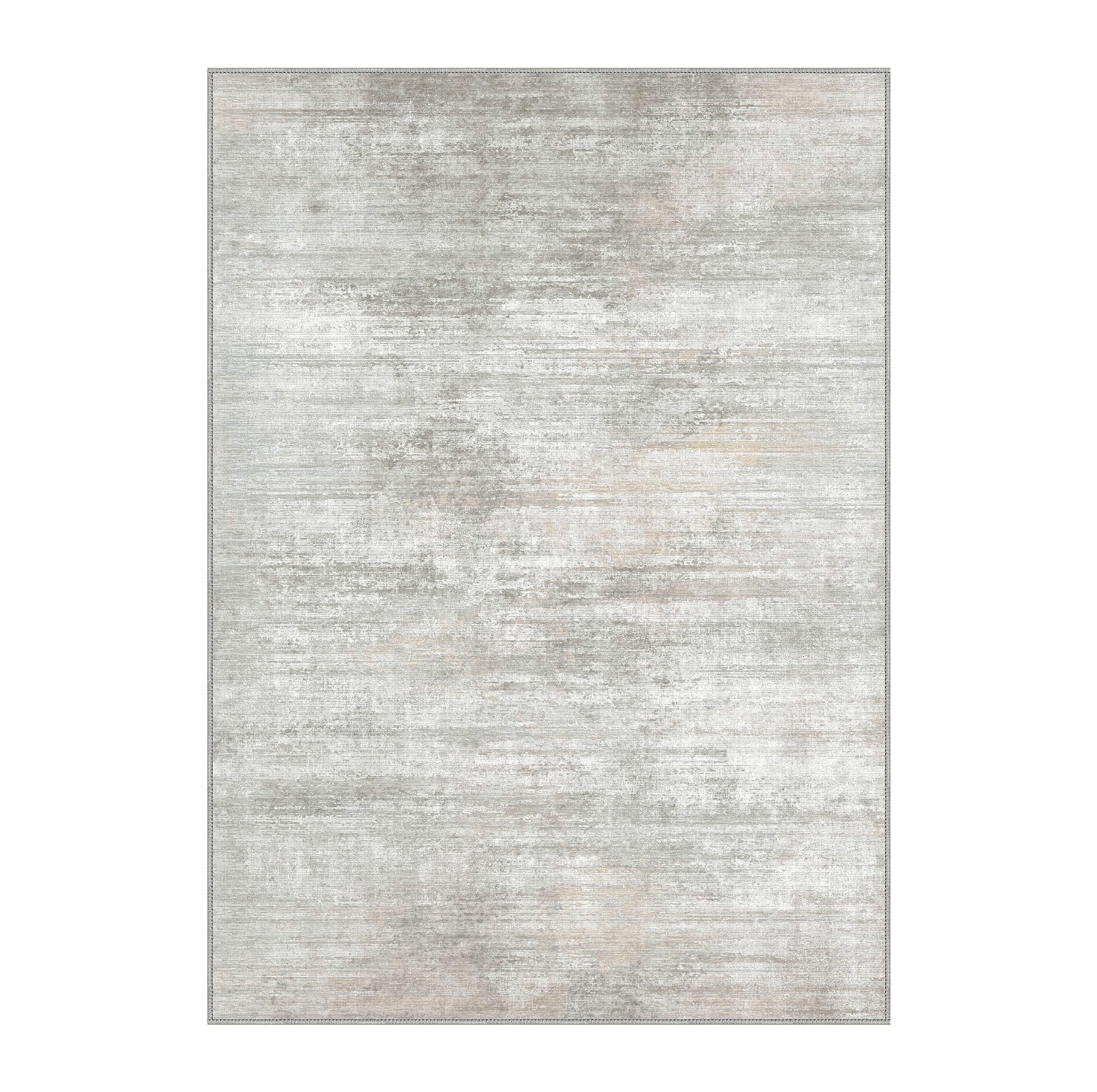 BEIMO 8x10 Area Rugs for Bedroom, Grey Beige Washable Abstract Rug