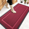 OLANLY Front Door Mat Outside 47x23, All-Season Heavy-Duty Rubber Doormat
