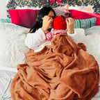 Bedsure GentleSoft Fleece Blankets Queen Size - 280GSM Soft Lightweight Plush Cozy Blanket for Bed, Sofa, Couch, Travel, Camping