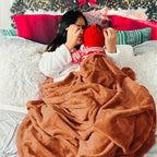 Bedsure GentleSoft Fleece Blankets Queen Size - 280GSM Soft Lightweight Plush Cozy Blanket for Bed, Sofa, Couch, Travel, Camping