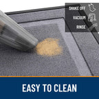 OLANLY Front Door Mat Outside 47x23, All-Season Heavy-Duty Rubber Doormat