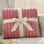 Bedsure Soft King Size Blankets for Bed Dusty Pink 108"x90"