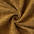 MIULEE Soft Chenille Throw Pillow Covers Mustard 18x18 Inch Pack of 2