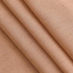 Peach Quartz Linen Curtains 96 Inch Length 2 Panel Set Back Tab Rod Pocket Textured Light Filtering Semi Sheer Boho Aesthetic Burlap Look Drapes for Bedroom and Living Room Decoration 8Ft 52x96 Inch