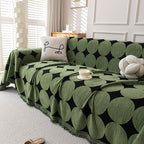 KaviKon Couch Cover for Sofa, Boho Sofa Covers Washable 3 Cushion for Dogs