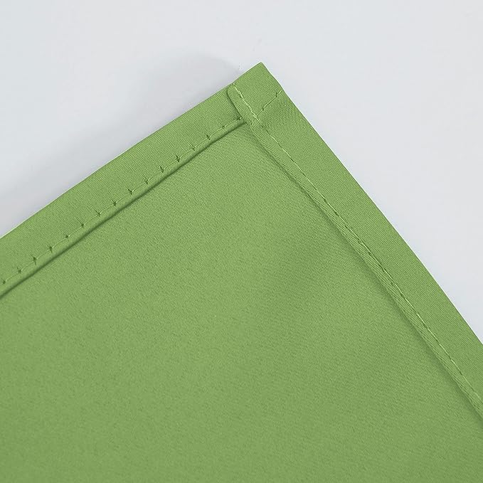 LEMOMO Light Green Thermal Blackout Curtains/52 x 72 Inch/Set of 2 Panels Room Darkening Curtains for Bedroom