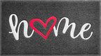 EARTHALL Door Mat Outside Inside Home Doormat, 36"x24",Durable Floor Mat Non Slip Mat Ultra Absorb Mud Easy Clean Front Doormat for Garage, Entryway, Patio, High Traffic Areas, Black