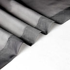 Chyhomenyc Sheer Black Curtains 90 inches Long 2 Panels, Light Filtering Soft Airy Solid Elegant Voile Window Treatment Drapes for Bedroom Living Room Wedding Party Decor, 42 Wx90 L Inches