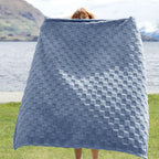 Bedsure GentleSoft Twin Blanket for Bed Ashley Blue - Super Soft Cozy Blankets for Kids Girls, Cute Fuzzy Fleece Throws for Bedroom Couch, 60x80 Inches