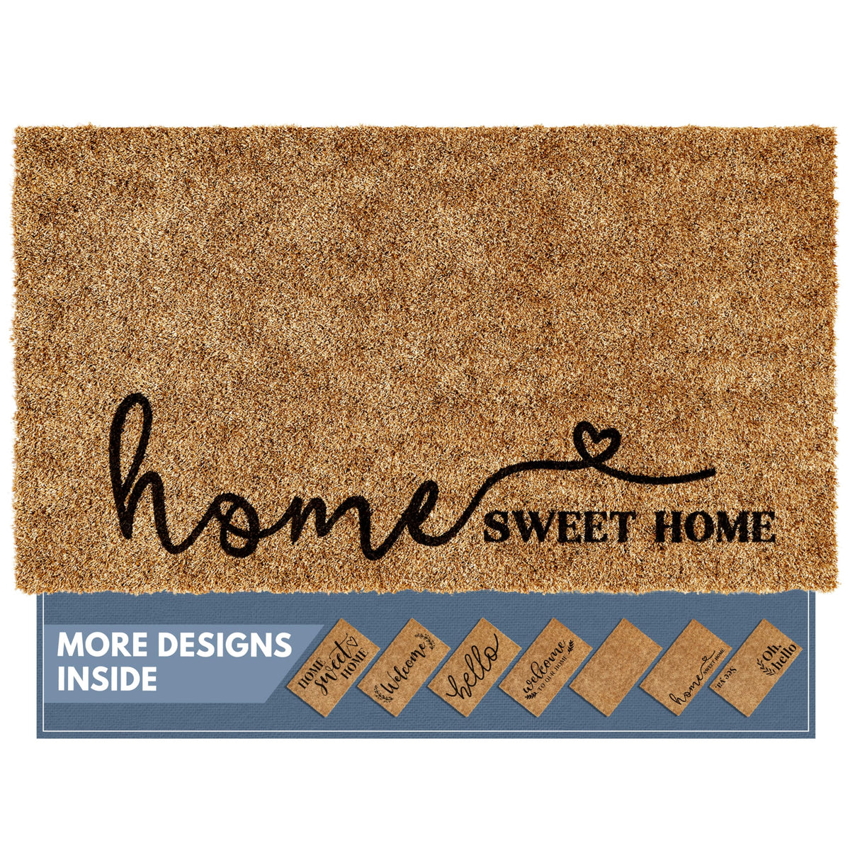 Barnyard Designs Front Door Welcome Mat (Hello, 30x17)