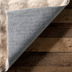 nuLOOM Jeni Beige Checkered Washable Runner Rug, 2' x 8'