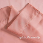 NICETOWN Coral Pink Sheer Window Curtains for Princess Room, Grommet Voile Sheer Window Treatment Light Filtering for Bedroom/Girls Room, W54 x L84, 2 Panels