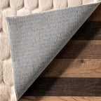 Nuloom Nia Beige, 3'9" x 6', Cozy Shag, Fluffy and Soft, High Traffic, Stain Resistant, Easy Clean, Durable Machine Washable Area Rug for Bedroom, Living Room, Dining, Den, Foyer, Entryway